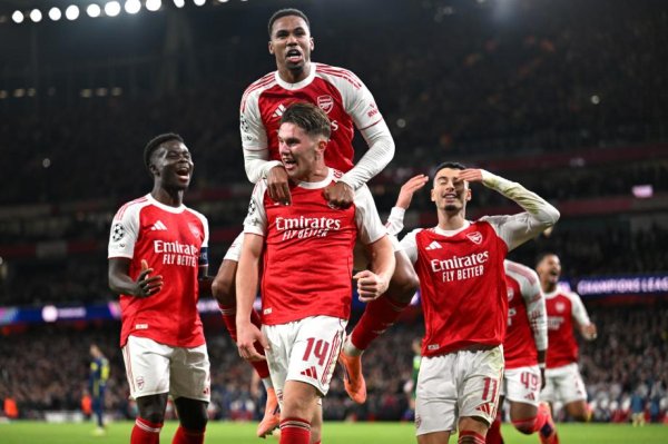 欧冠-约克雷斯双响加布里埃尔破门 阿森纳4-0横扫马竞